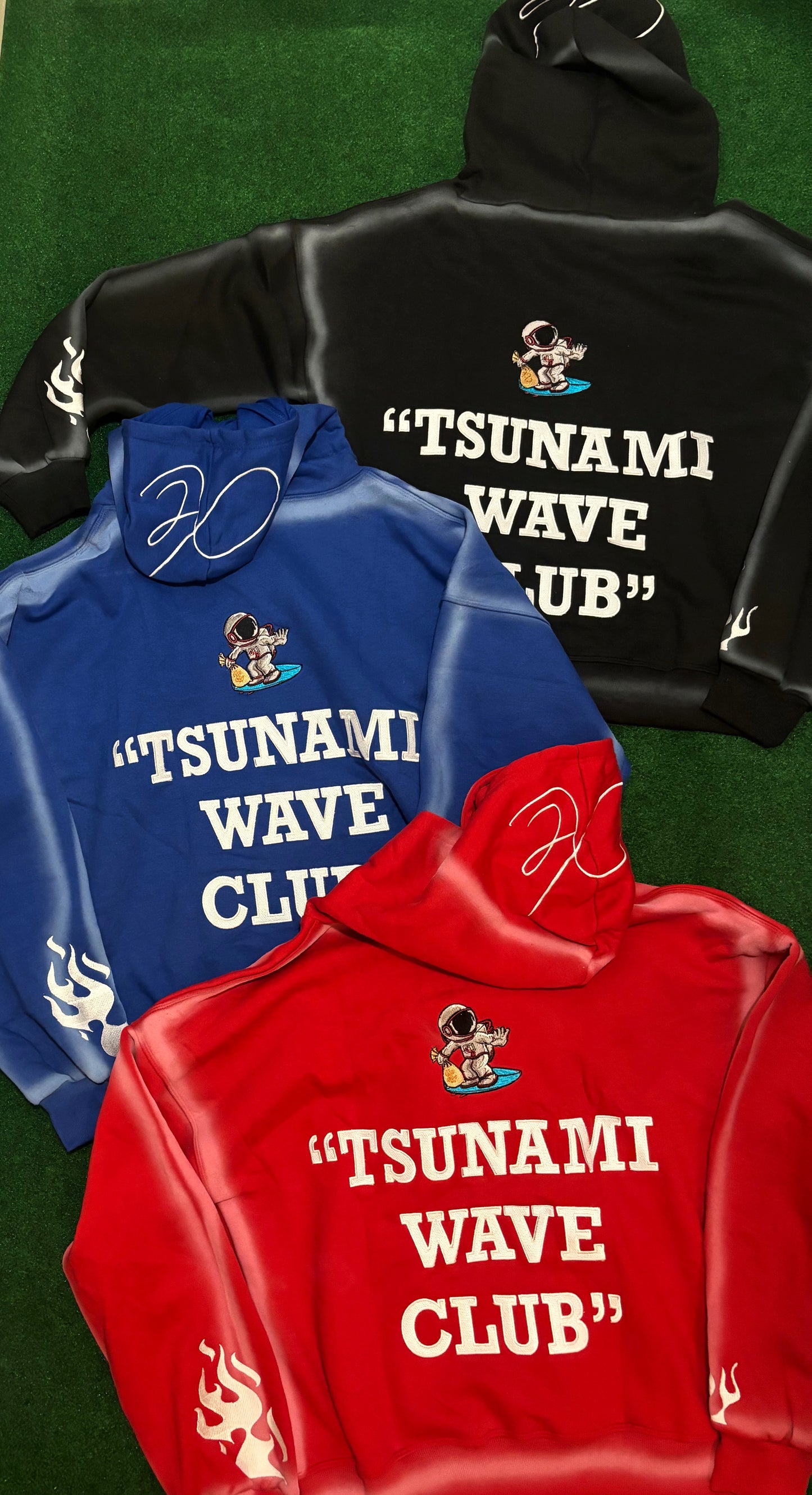 2Infenity "Tsunami Wave Club" Oversized Set (3 colors)